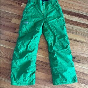 North Face Kids Vibrant Green Kids Casual Pants